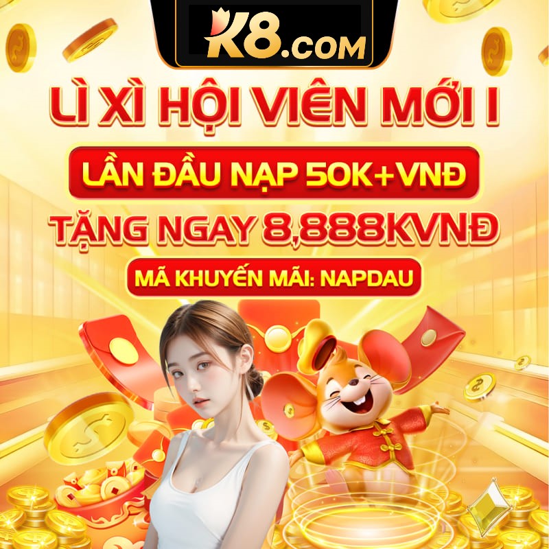 Lì xì hội viên mới tặng ngay 8.888.000